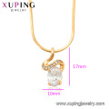 44217 latest design fashion gold plated necklace wholesale china jewelry